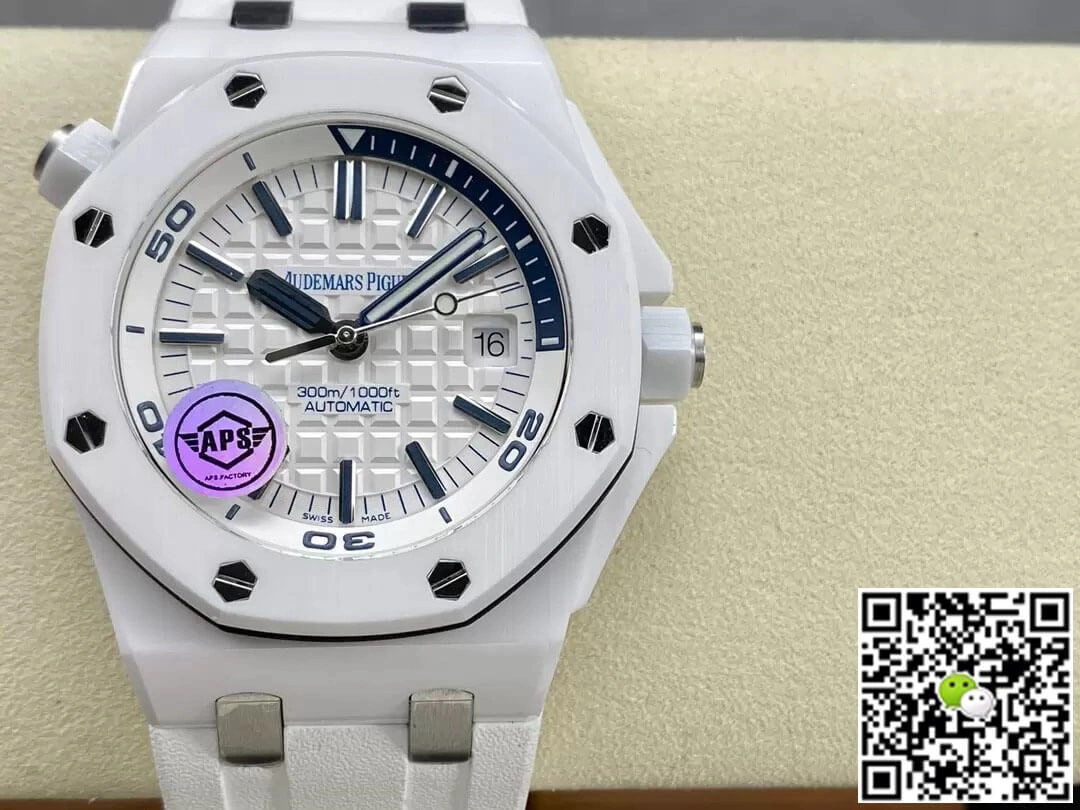 Audemars Piguet Royal Oak Offshore 15707CB.OO.A010CA.01 APS Factory 1:1 Best Edition Replica Watch White Case
